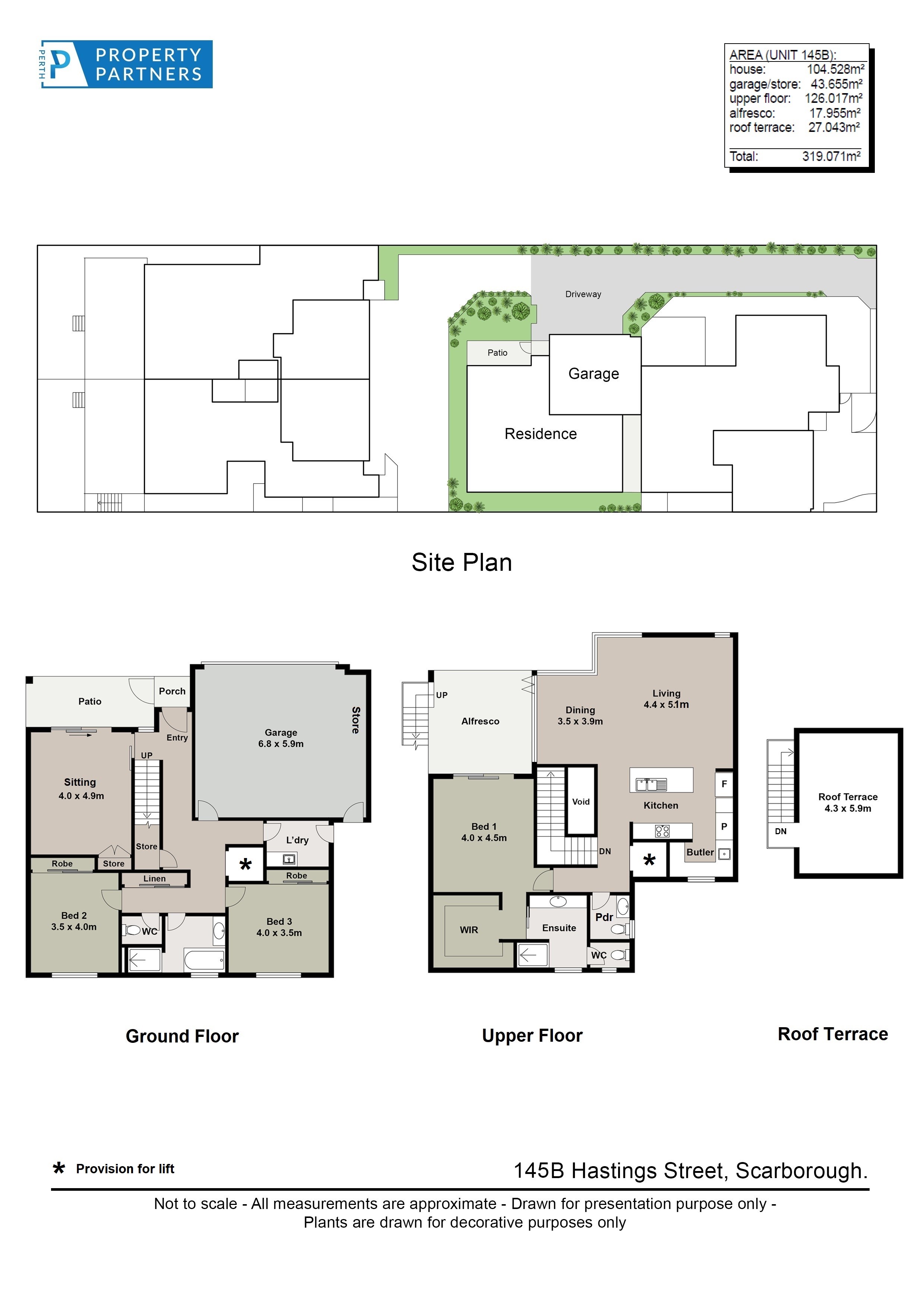 Residence B floor plan