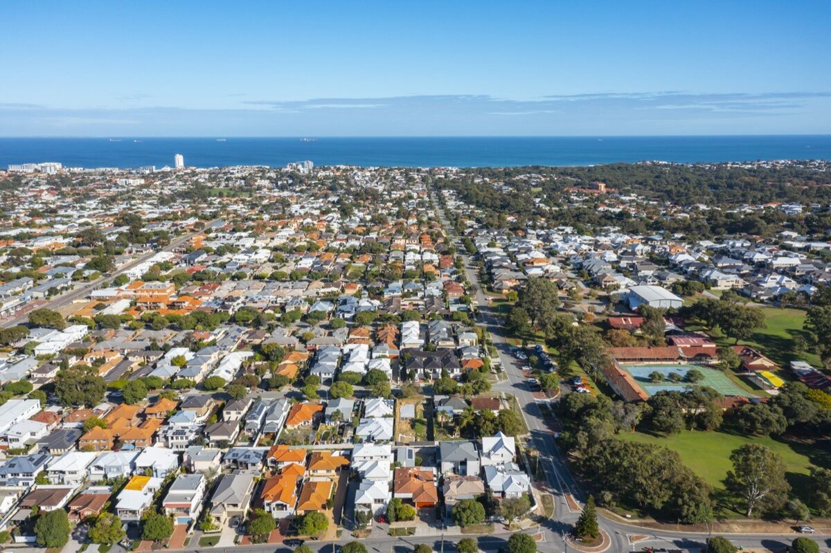 Doubleview residential street